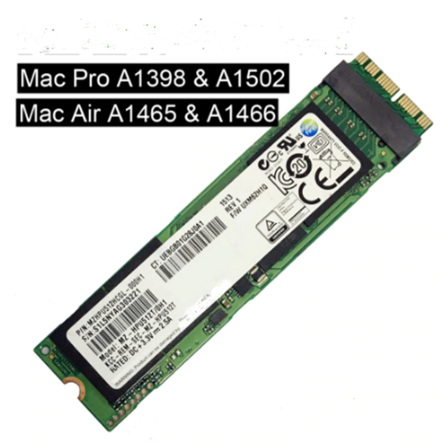 SSD 256GB Macbook Pro Retina A1398/A1502 y Macbook Air A1465/A1466